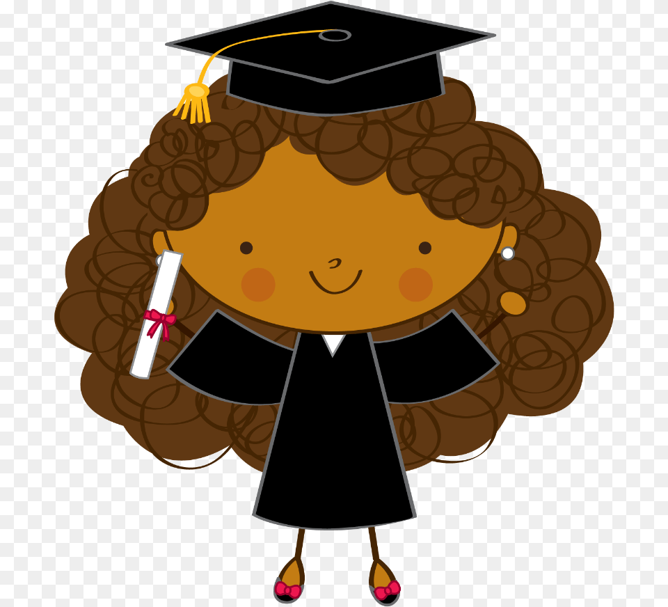 Graduate Clipart Scolarship Monitos De Graduacion Animados, Graduation, People, Person, Baby Free Transparent Png