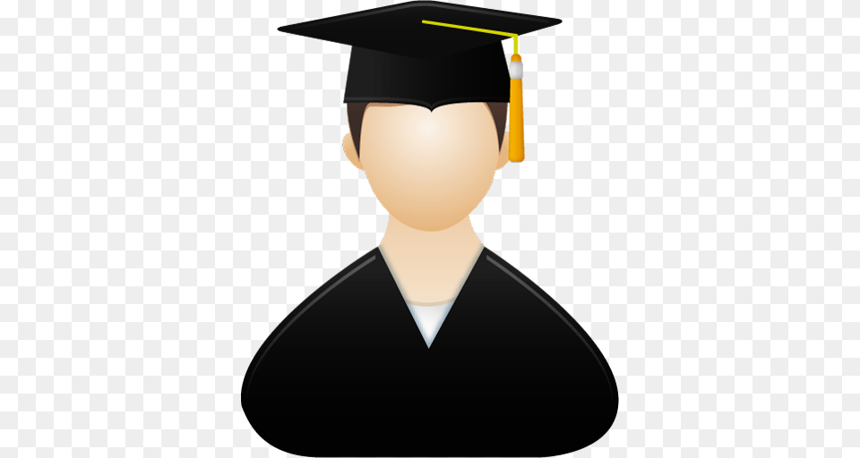 Graduate Male Man Student Icon, Graduation, People, Person, Adult Free Png