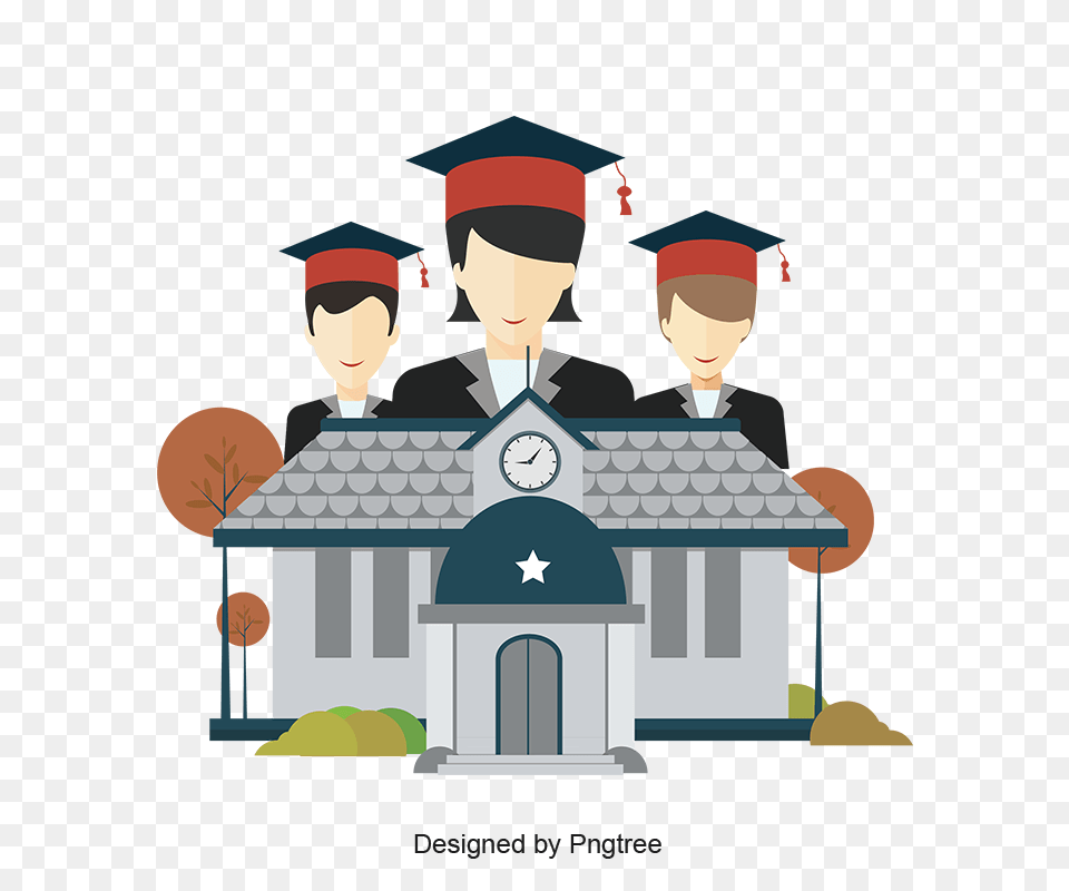 Graduate Material Design For School Students Graduation, Adult, Person, People, Man Free Png