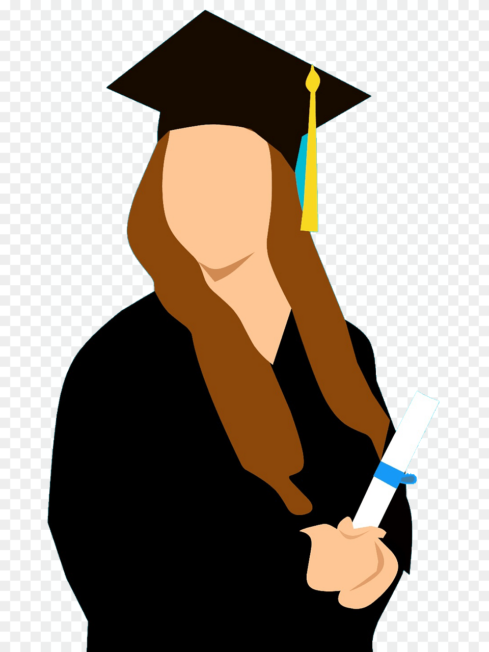 Graduated Student Clipart, Graduation, People, Person, Adult Png Image