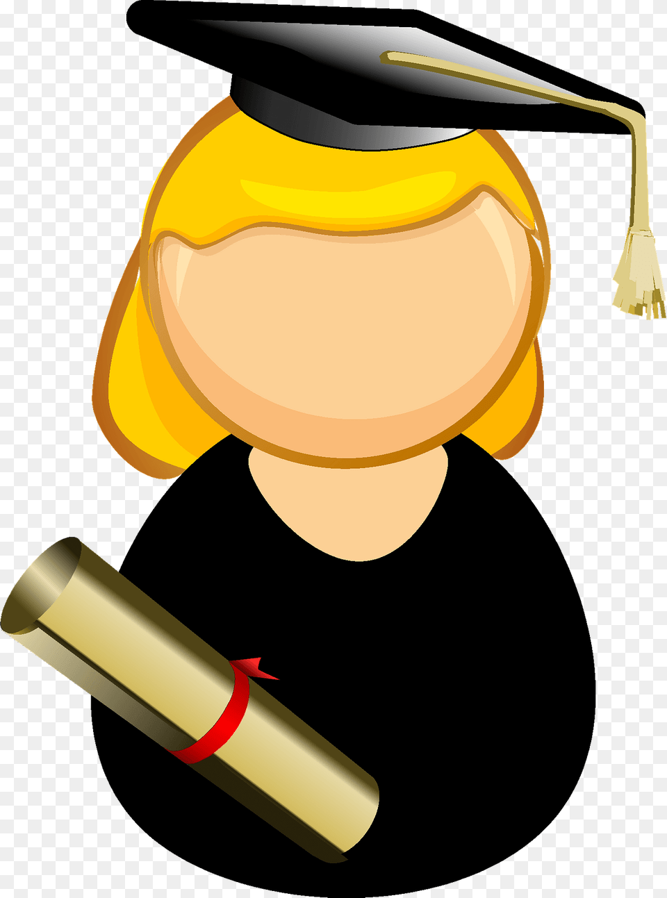 Graduated Student Clipart, Graduation, People, Person, Ammunition Free Transparent Png