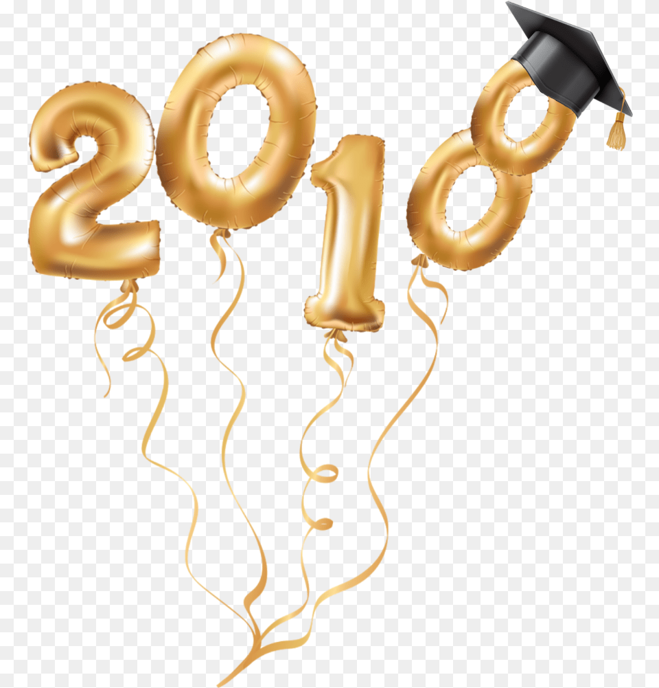 Graduation Balloons Graduationhat Grad Graduate 2019 Balloons, Text, Number, Symbol Free Png