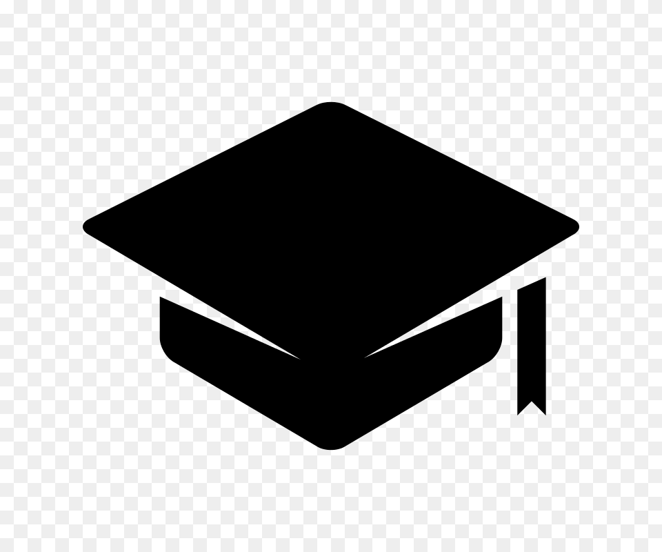 Graduation Cap, Gray Free Png