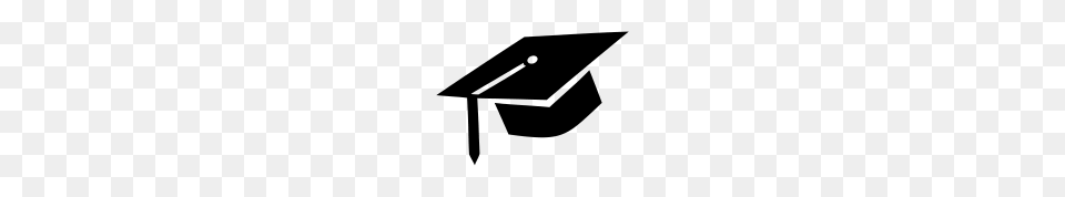 Graduation Cap, Gray Free Transparent Png