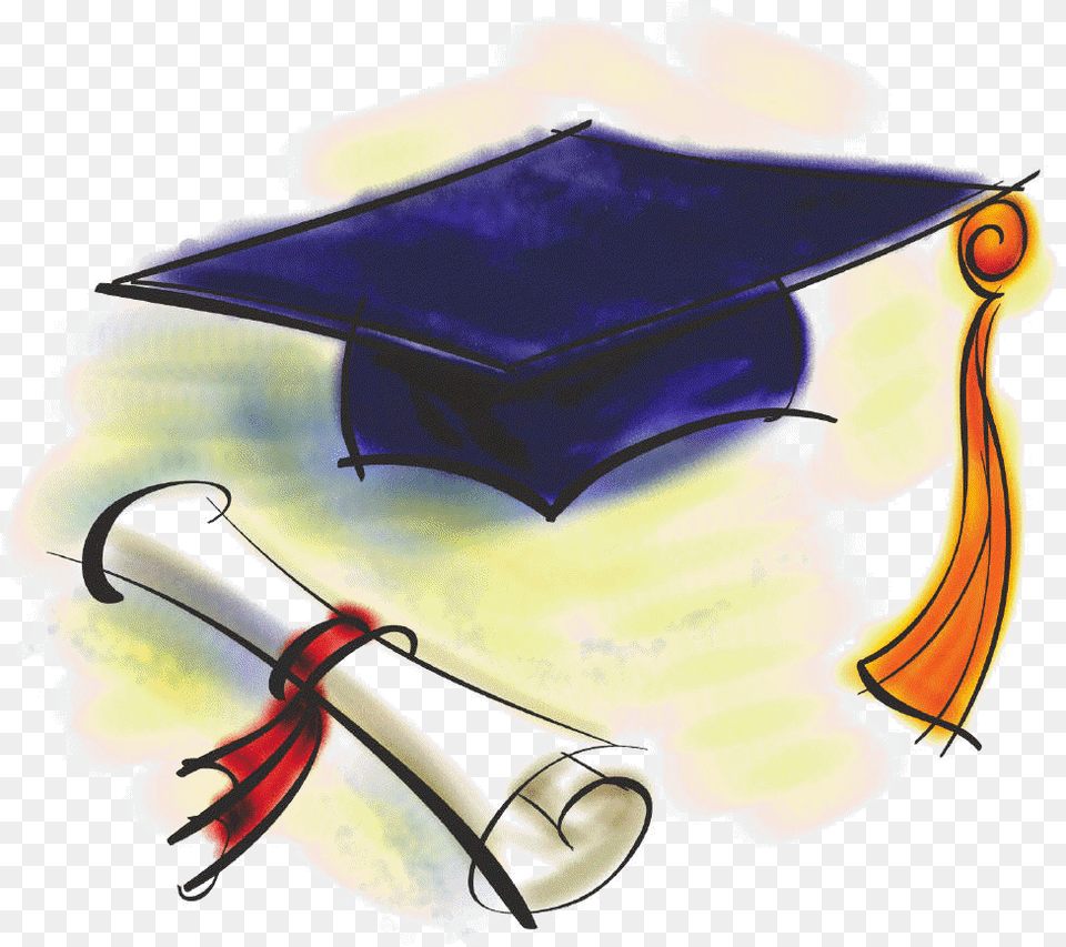 Graduation Cap And Diploma, People, Person, Text Free Transparent Png