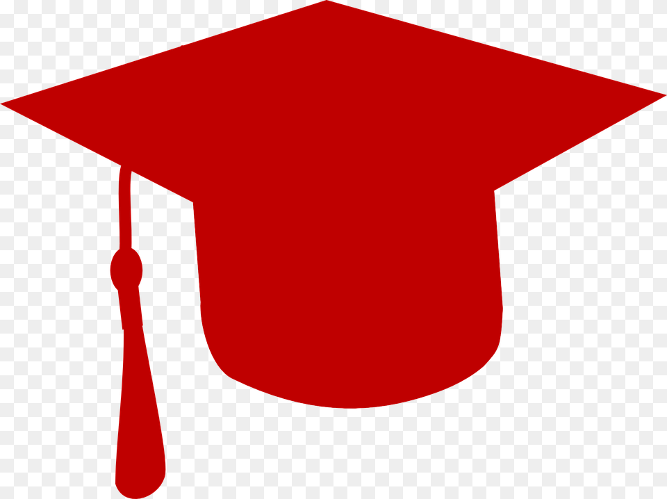 Graduation Cap And Gown Clipart Red Graduation Cap Clip Art, People, Person Png Image