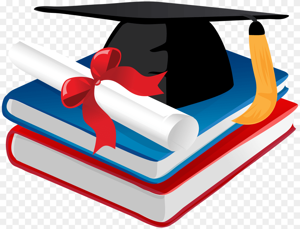 Graduation Cap Books And Diploma Clip Gallery, People, Person, Text, Dynamite Png