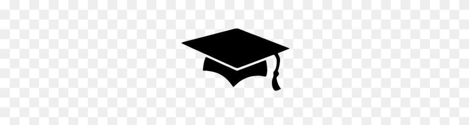 Graduation Cap Clipart, Gray Free Png Download