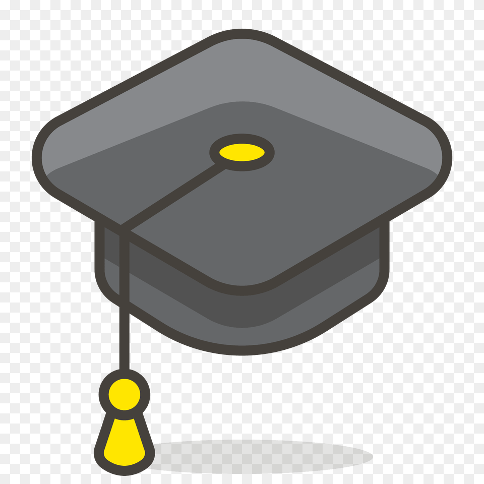Graduation Cap Emoji Clipart, People, Person, Lighting Free Png Download