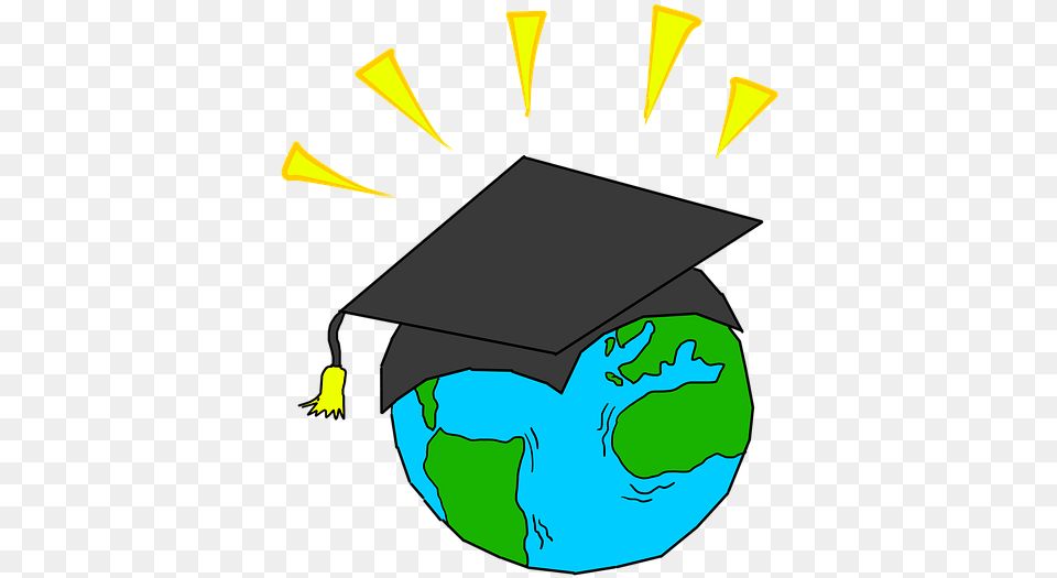 Graduation Cap Graduate Graduation Hat World Best Educational, People, Person Png