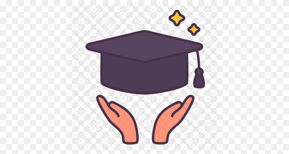 Graduation Cap Icon Graduation, People, Person, Ping Pong, Ping Pong Paddle Png Image