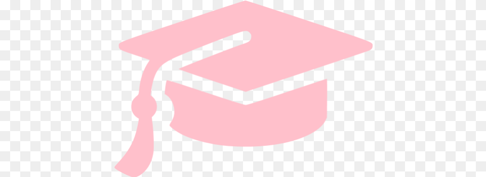 Graduation Cap Icon Light Pink Graduation Cap, People, Person Free Png