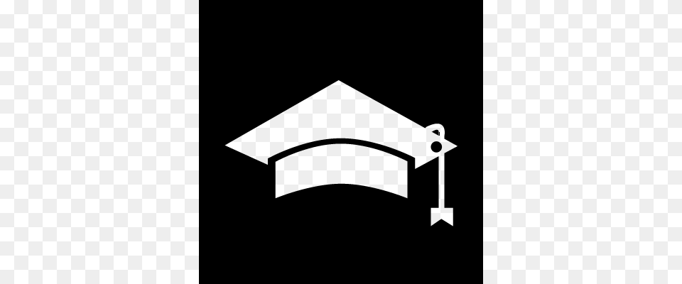 Graduation Cap In A Square Vector Cap White Graduation, Gray Png Image