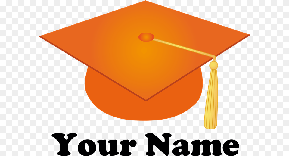Graduation Cap Picture Download Graduation Cap Clip Art Orange, People, Person Free Png