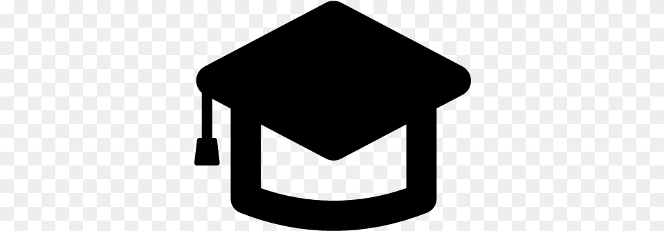 Graduation Cap Vector Square Academic Cap, Gray Free Png