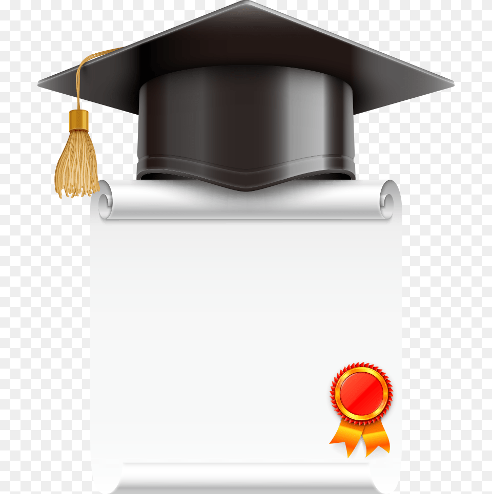 Graduation Cap With Scroll, People, Person, Mailbox, Text Png Image