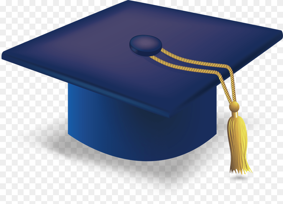 Graduation Ceremony Square Academic Cap Hat Sombrero De Graduacion Azul, People, Person Free Png Download