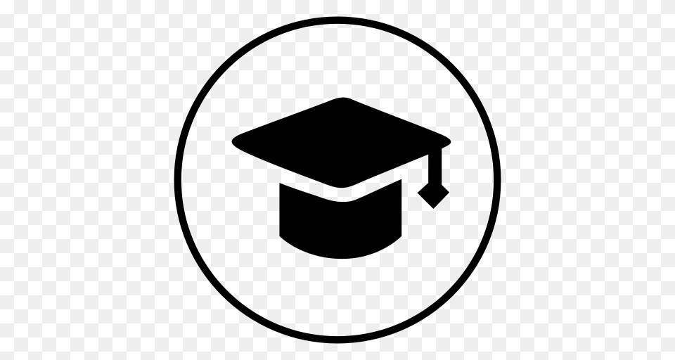 Graduation Certification Graduation Online Education Icon, Gray Free Png