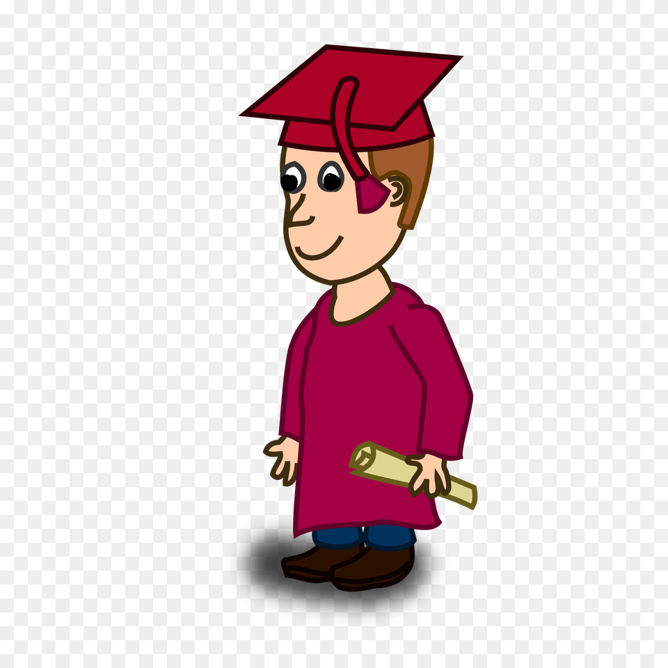 Graduation Clip Art Black, People, Person, Baby, Face Png Image