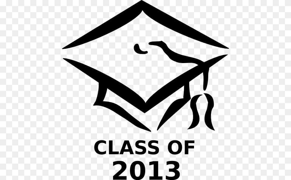 Graduation Clip Art Class Of 2013, People, Person, Stencil, Animal Free Png