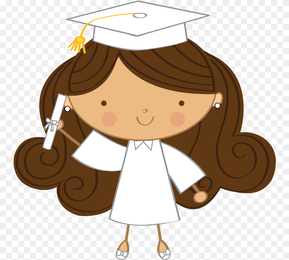 Graduation Clipart Scrapbook Graduate Girl Cartoon, People, Person, Chandelier, Lamp Free Png