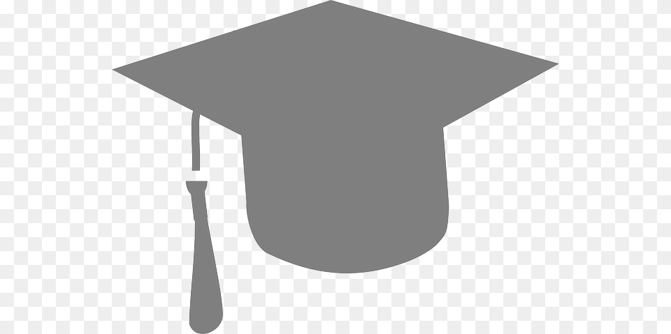Graduation College Silhouette Grey Hat Cap Graduation Hat Stencil, People, Person, Hot Tub, Tub Free Png Download