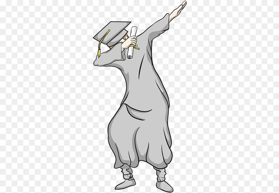 Graduation Dabbing Graduate In Cap And Gown Bath Towel Graduation Ceremony, People, Person, Adult, Female Free Png