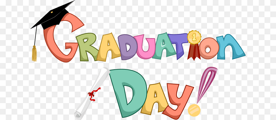 Graduation Day Cliparts, Text Png