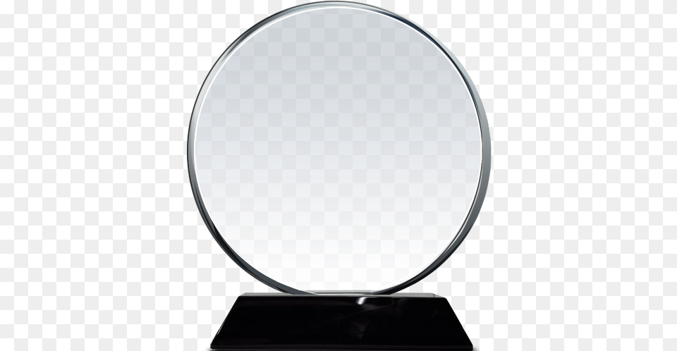 Graduation Gift Plaque Circle Crystal Plaque, Mirror Png Image