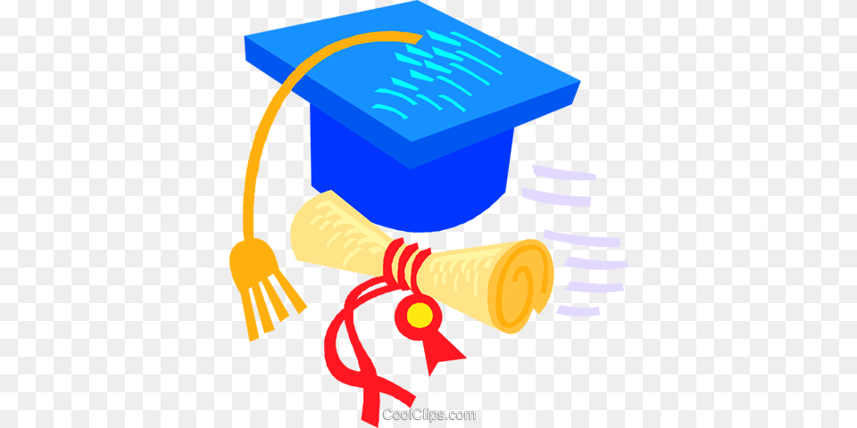 Graduation Hat And Certificate Royalty Free Vector Clip Art, People, Person, Dynamite, Weapon Png