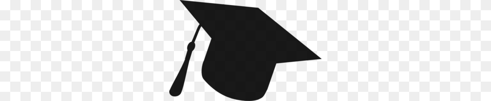 Graduation Hat Silhouette Black Clip Art, Computer Hardware, Electronics, Hardware, Mouse Free Png