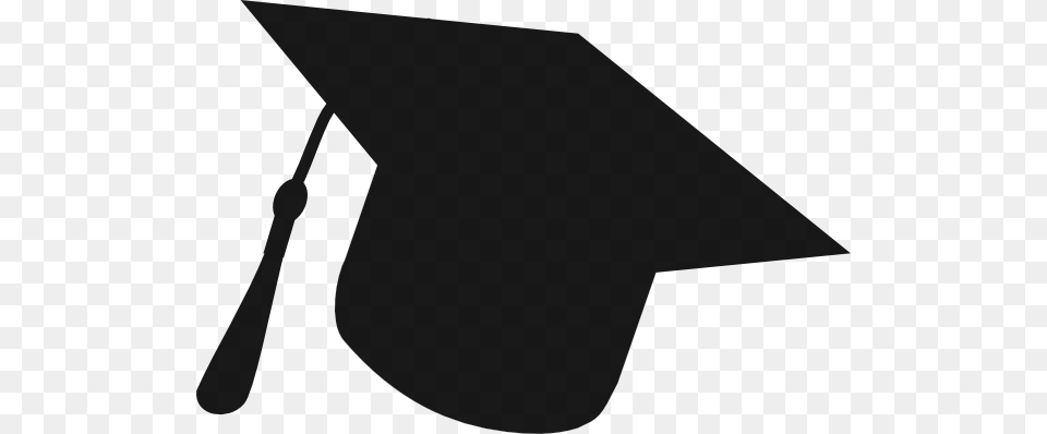 Graduation Hat Silhouette Black Clip Art, People, Person Free Png Download