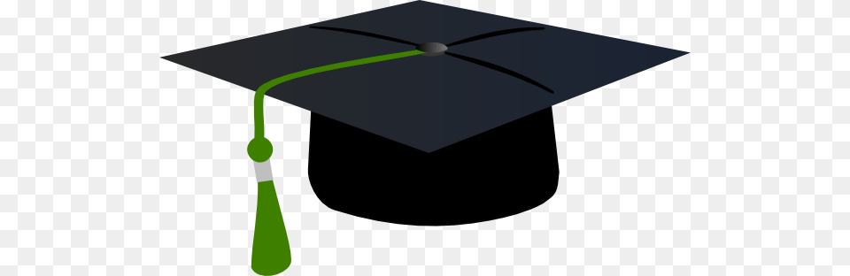 Graduation Hat With Green Tassle Clip Art, People, Person, Appliance, Ceiling Fan Png Image