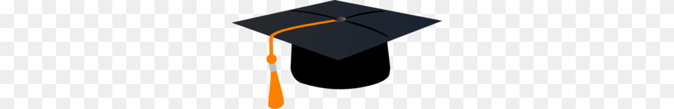 Graduation Hat With Orange Tassle Clip Art, People, Person Free Png Download
