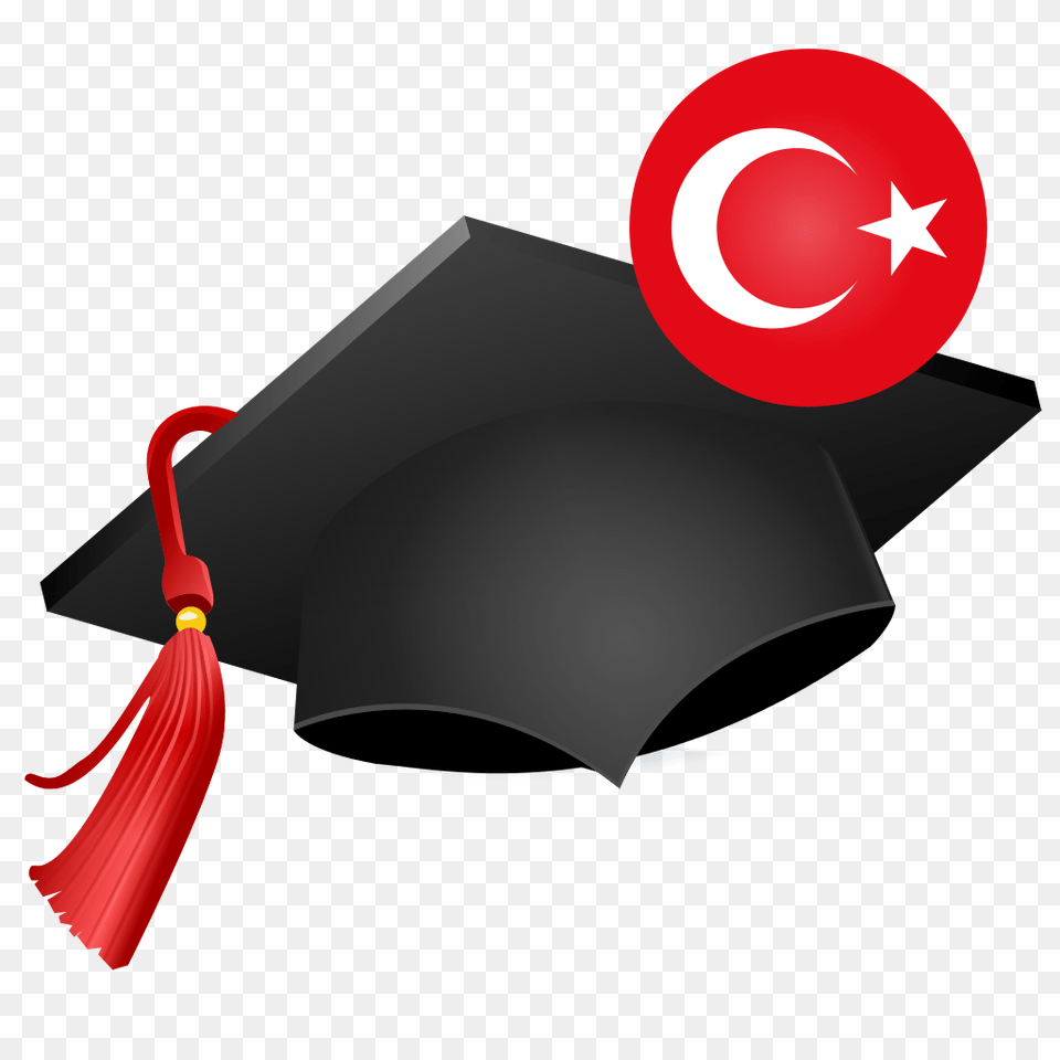 Graduation Hat With Turkish Flag, People, Person Free Png