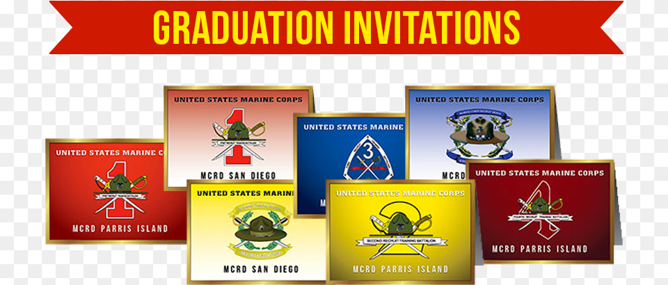 Graduation Invites Marine Graduation Invitations, Advertisement, Poster, Tin, Aluminium Free Png