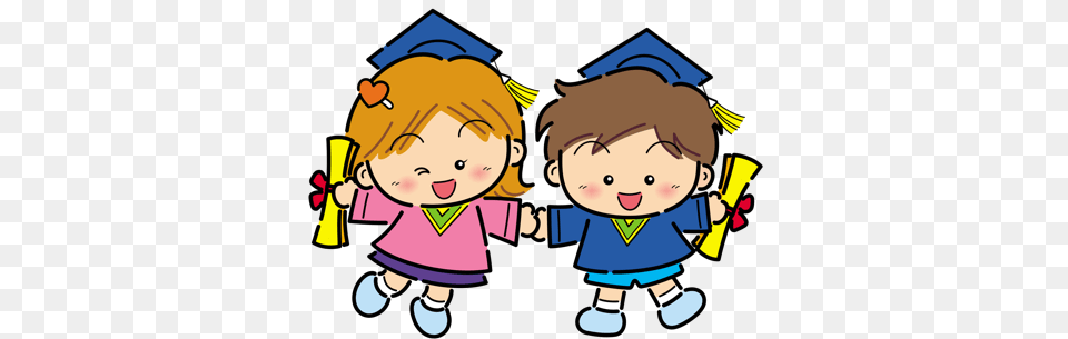 Graduation Kindergarten Vector, People, Person, Baby, Face Free Png Download