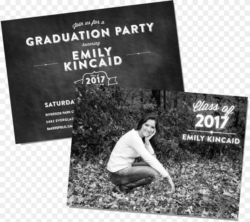 Graduation Party Invitation, Adult, Poster, Person, Female Free Png