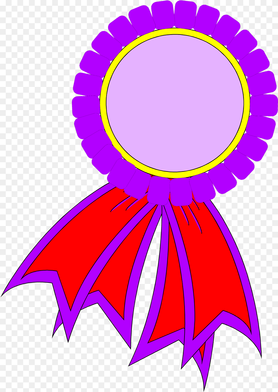 Graduation Ribbon 5 Image Award Design Transparent Background Ribbon Clipart, Purple, Logo, Badge, Symbol Free Png