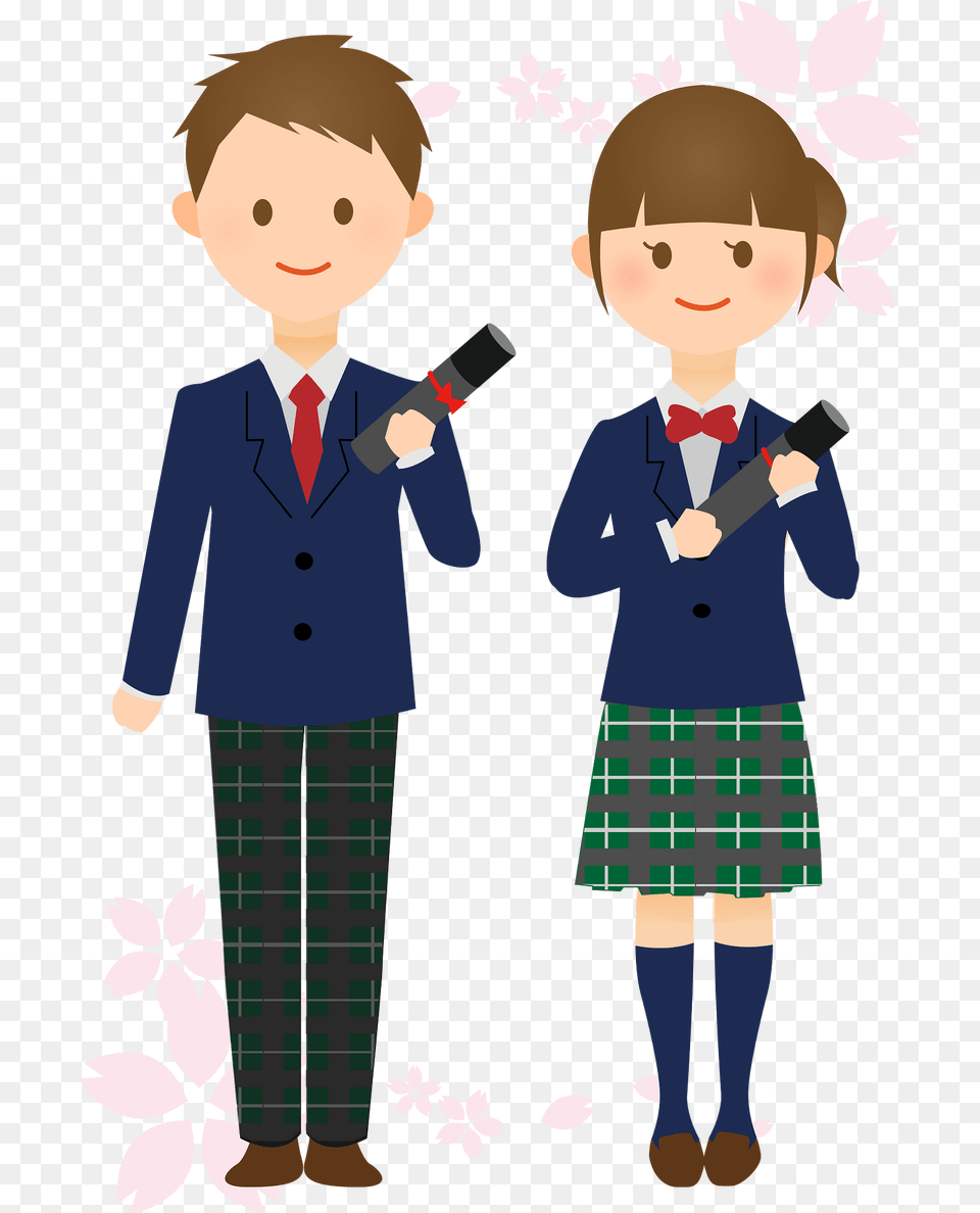 Graduation Students Clipart, Clothing, Skirt, Boy, Child Free Png Download