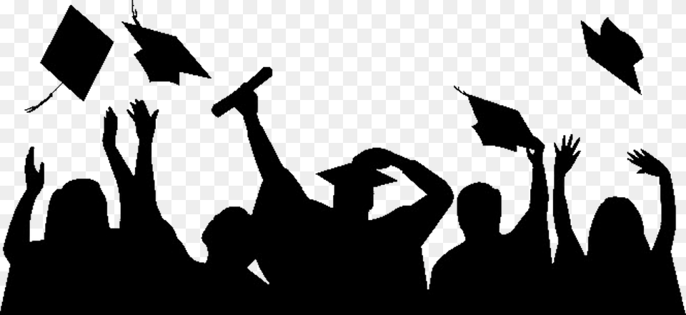 Graduation Transparent, Silhouette Free Png