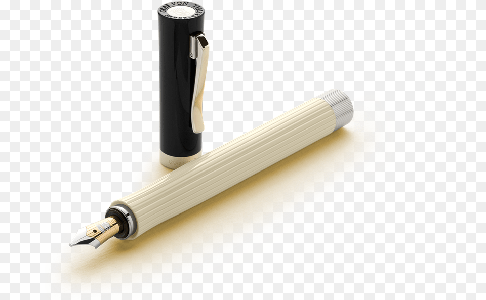 Graf Von Faber Castell Intuition Fluted, Pen, Fountain Pen, Smoke Pipe Png Image