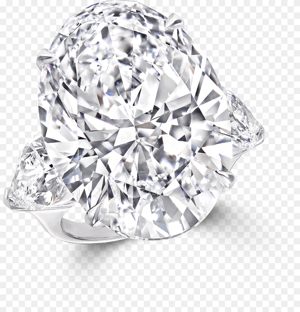 Graff High Jewellery D Flawless Oval Shape Diamond Graff Full Diamond, Accessories, Gemstone, Jewelry, Ring Png Image
