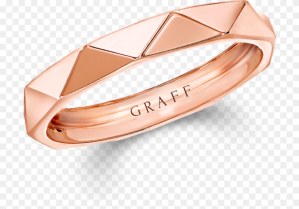 Graff Wedding Band Rose Gold, Accessories, Jewelry, Ring, Bracelet Png Image