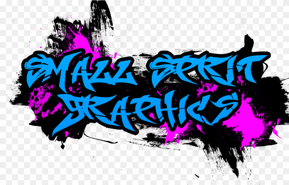 Graffiti Designer Transparent Small Graffiti Logo, Art, Purple, Graphics, Text Png Image