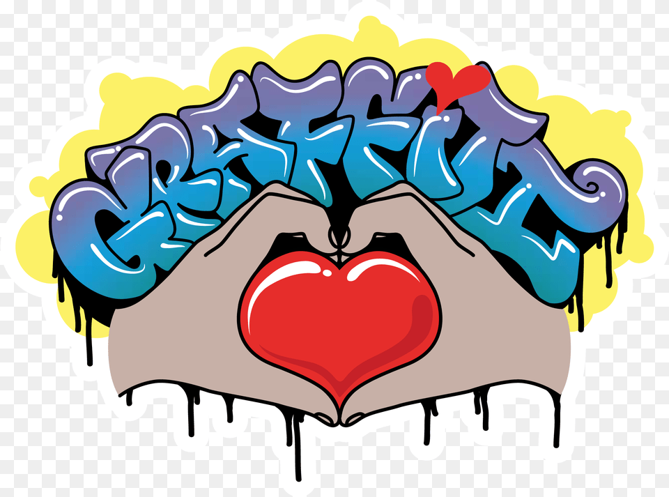 Graffiti Heart Graffiti Heart, Balloon Png