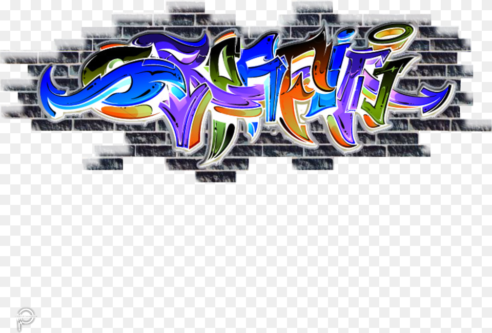 Graffiti Text Wall Textstickers Picsartpassion De Myedi Graphic Design, Art, Graphics Free Png Download