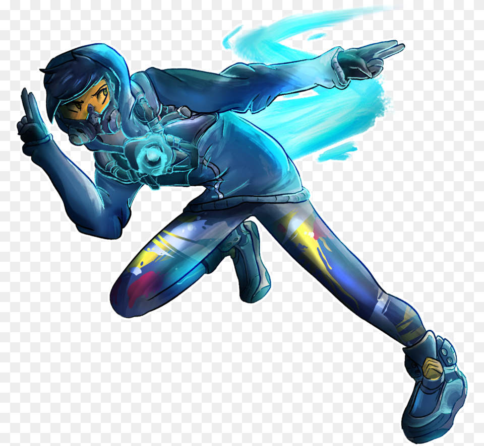 Graffiti Tracer By Thatcreativecat Tracer Graffiti Skin, Publication, Book, Comics, Adult Png Image