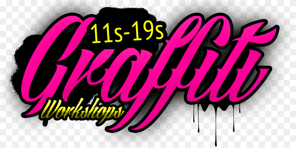 Graffiti Workshops For 11s 19s Graffiti, Text, Purple, Dynamite, Weapon Png