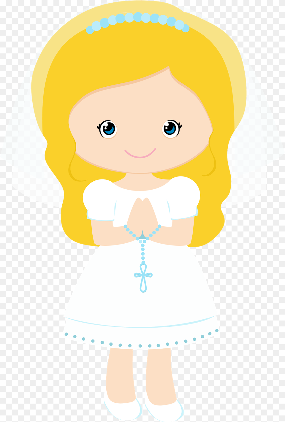 Grafos Boy First Communion Clipart Holy Menina Primeira Comunho, Clothing, Hat, Baby, Person Free Png
